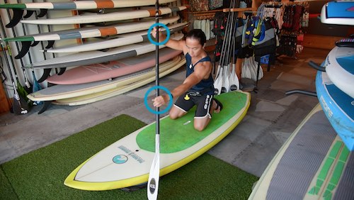 how to paddle board step 3