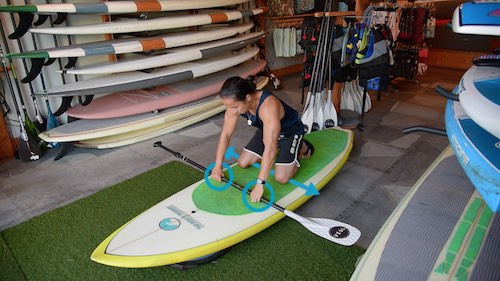how to paddle board step 5