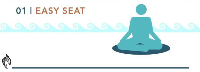 sup yoga easy seat pose