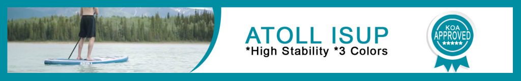 Atoll Paddle Board Banner